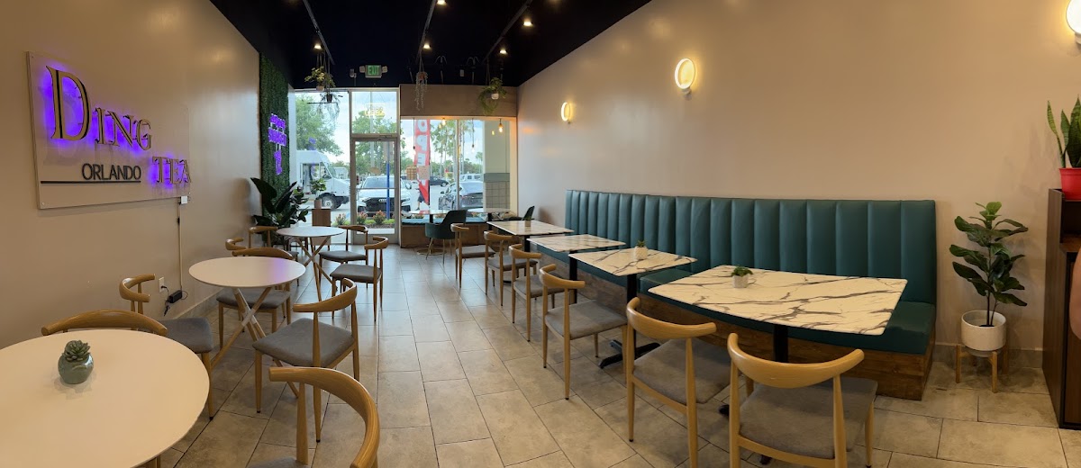 Ding Tea Orlando interior