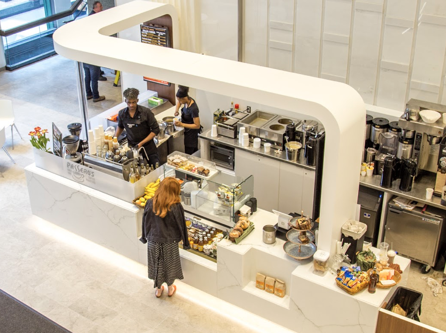 Passero's Coffee Roasters interior