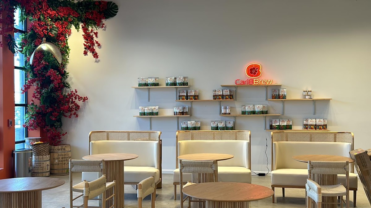 Caribbrew Café & Events Venue interior