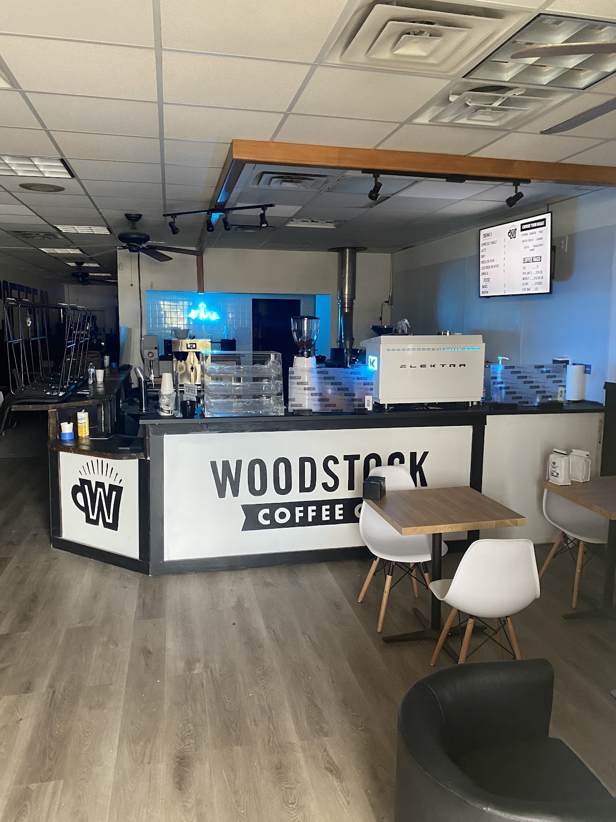 The Woodstock Coffee Company interior