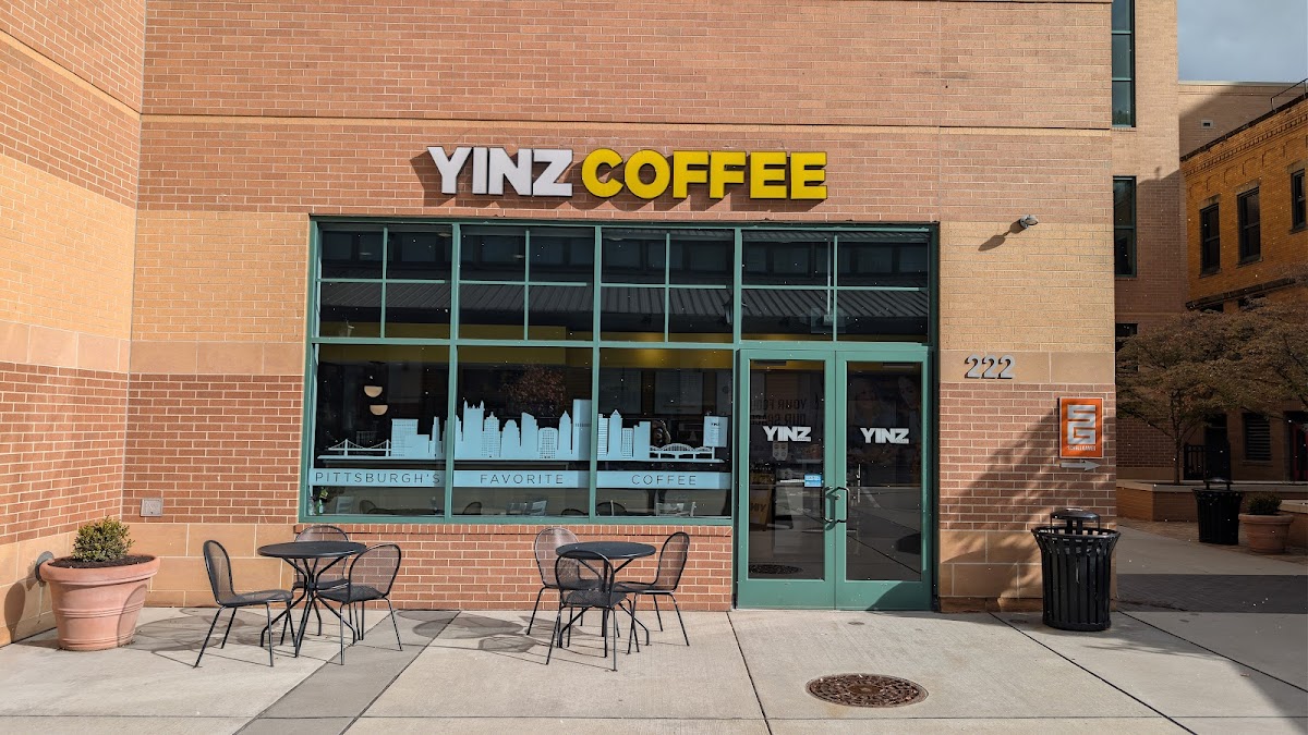 YINZ Coffee Station Square interior