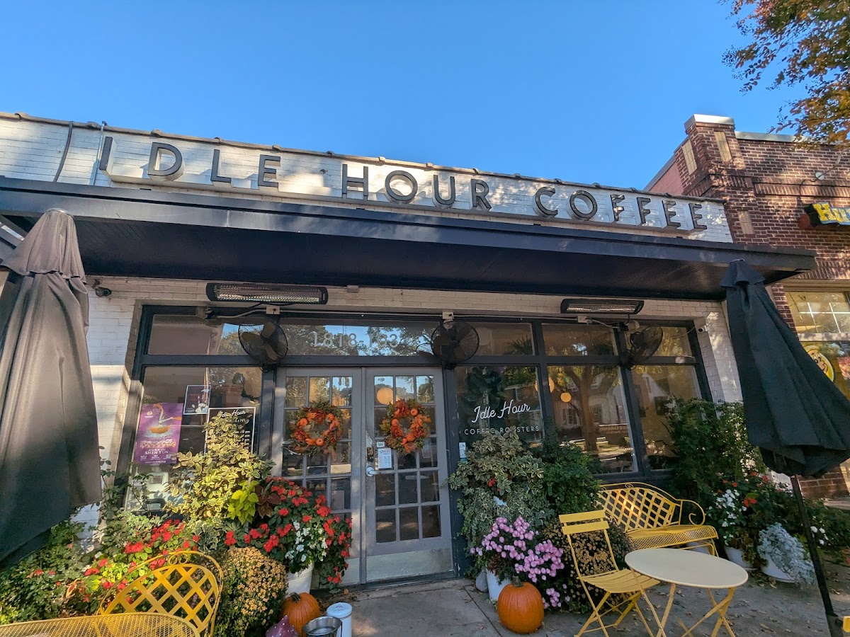 Idle Hour Coffee Roasters interior