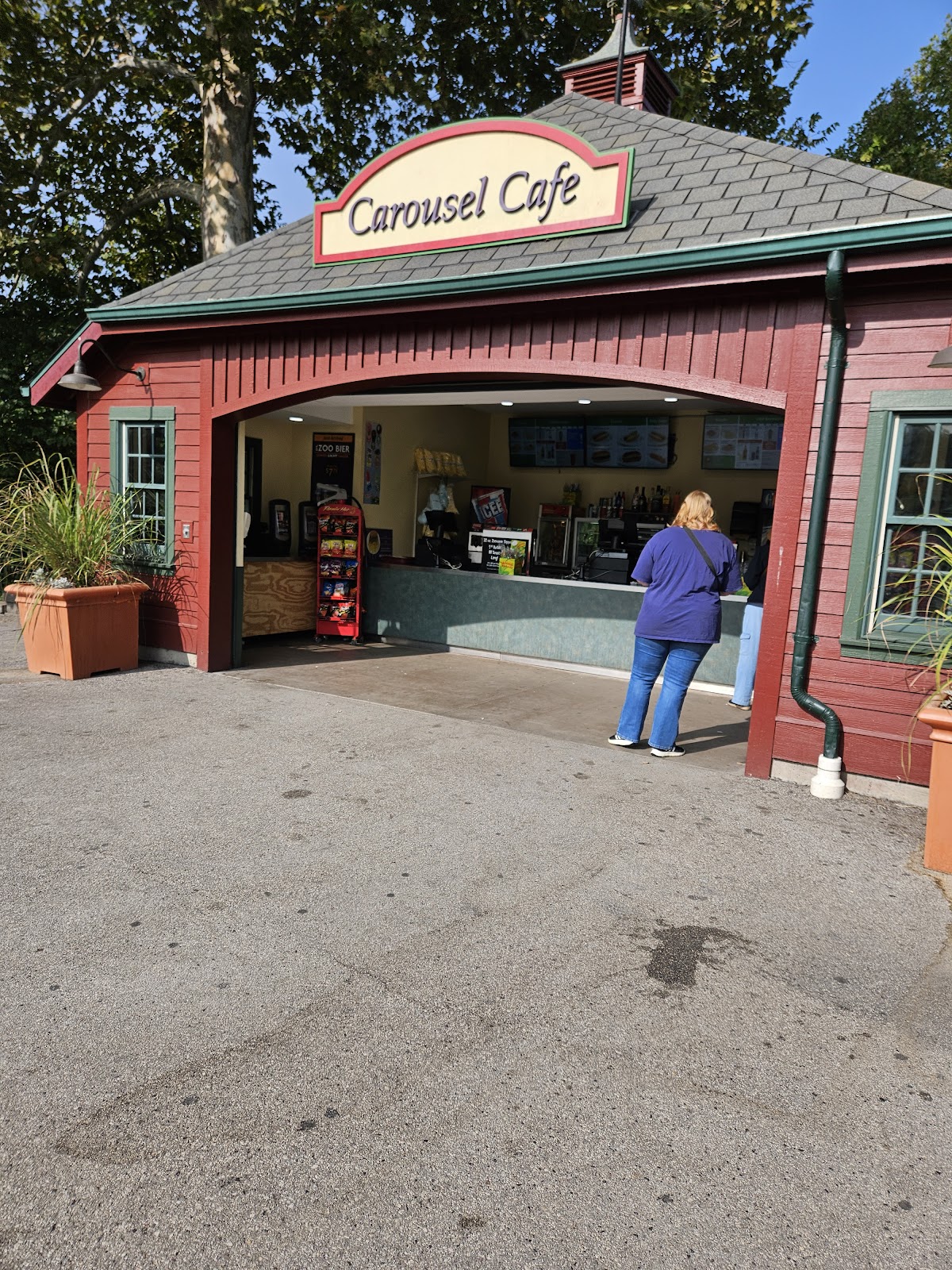 Carousel Cafe interior