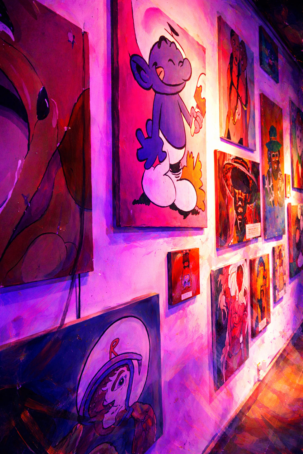 The Art Room interior