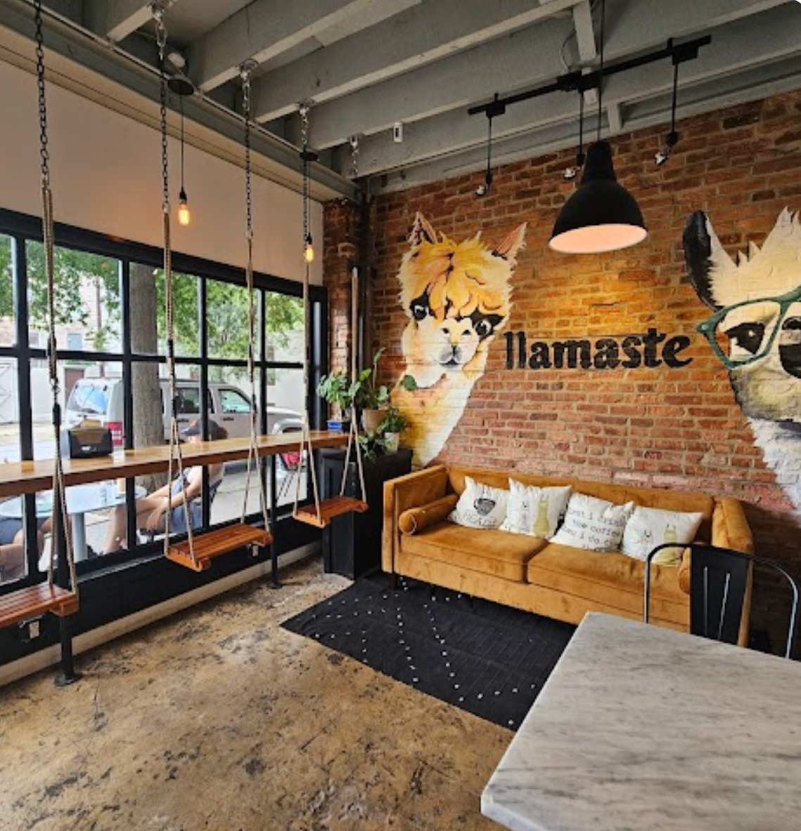 Llamas' Corner interior