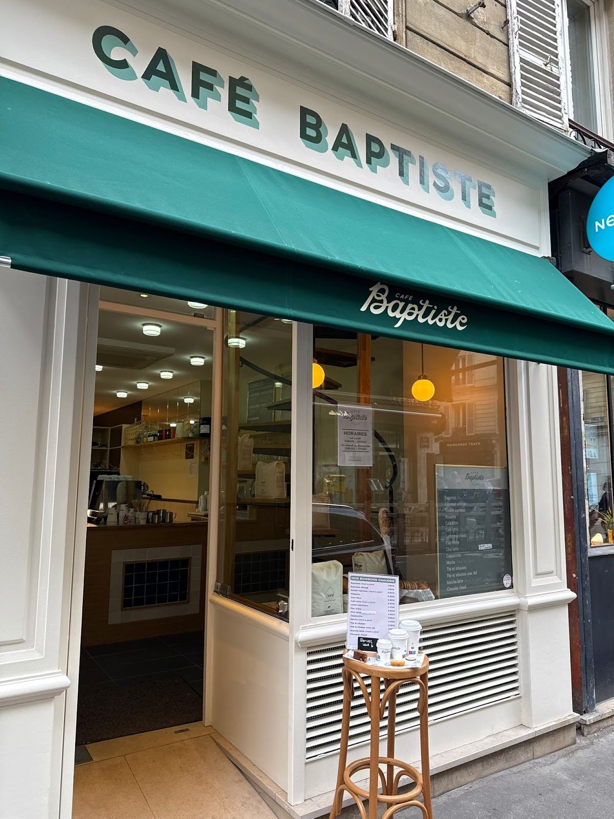 Café Baptiste interior