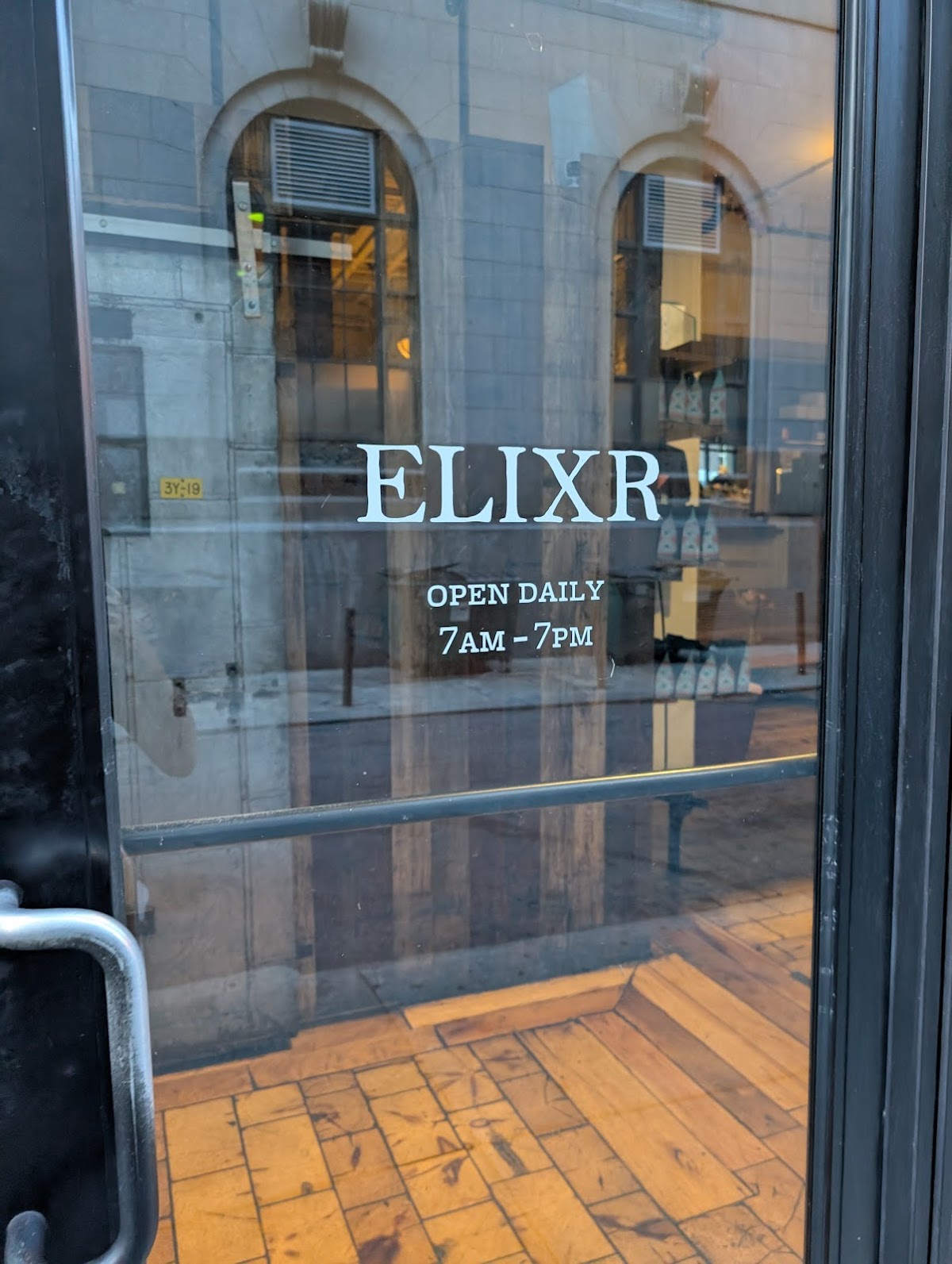 Elixr Coffee Roasters interior