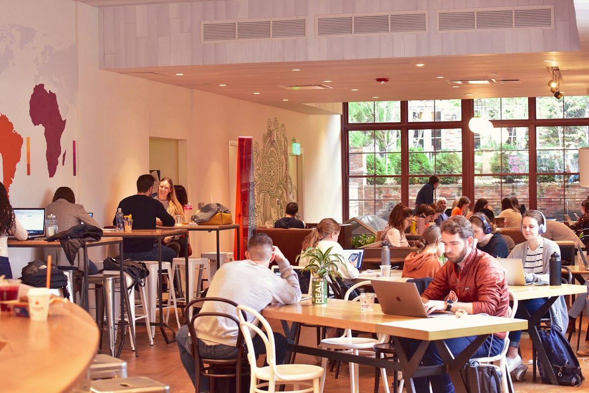 Compass Coffee interior