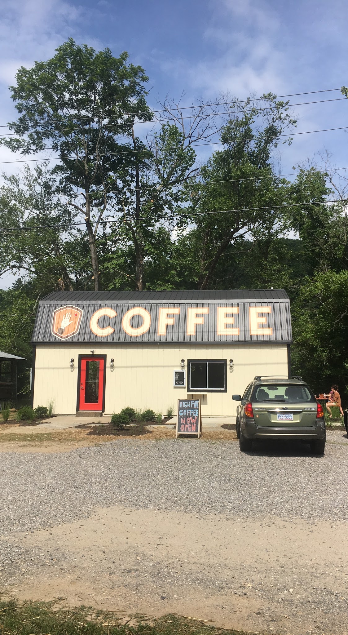 High Five Coffee interior