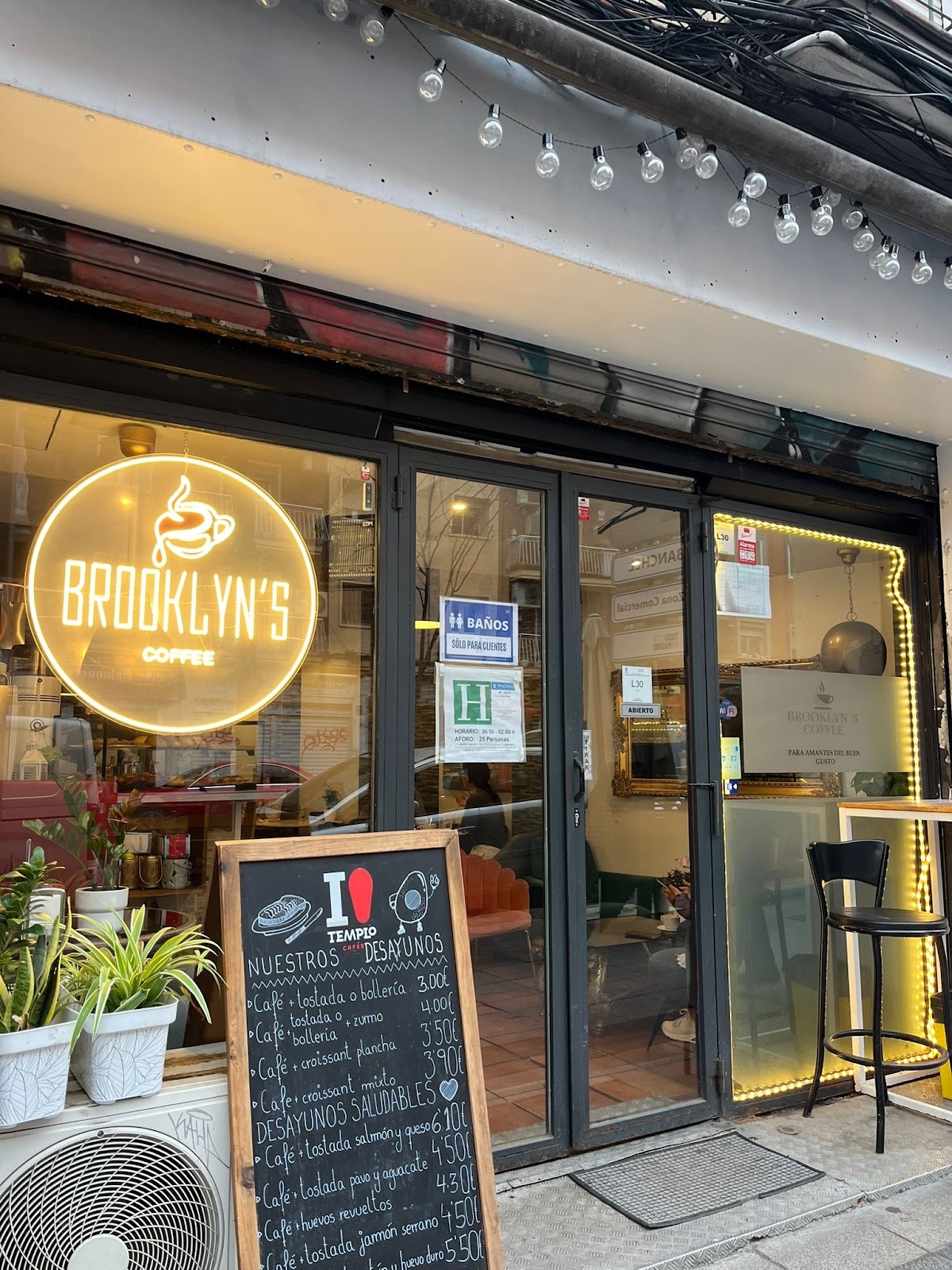 Brooklyn´s Coffee interior