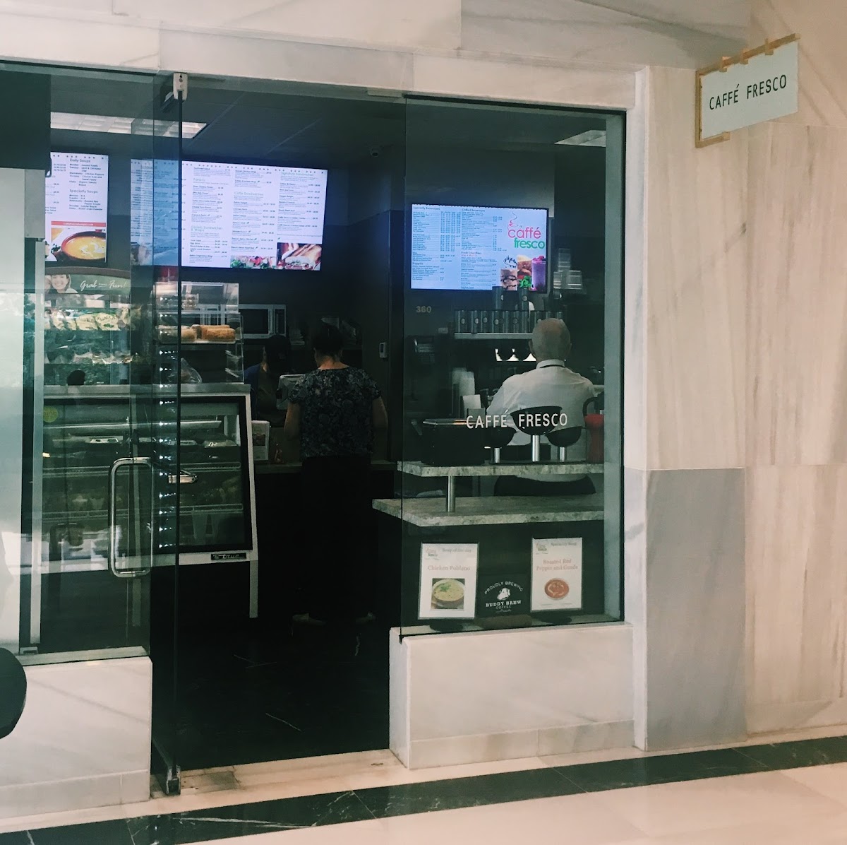 Caffe Fresco & Marketplace interior