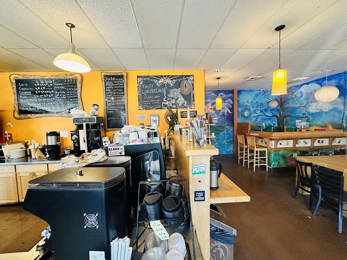 Papaccino's Coffee House and Cereal Bar interior