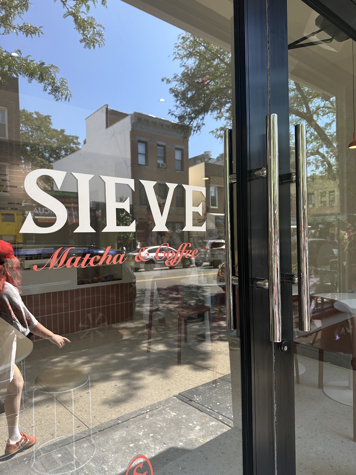 Sieve Cafe: Matcha & Coffee interior