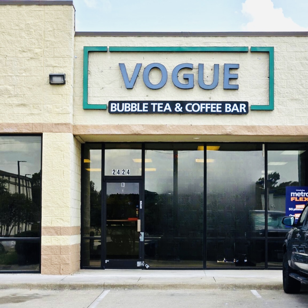 Vogue Bubble Tea & Coffee Bar interior