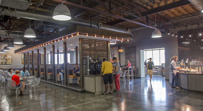 Byte Cafe interior