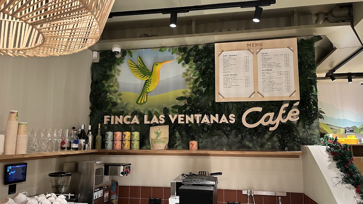 Finca Las Ventanas Cafe interior