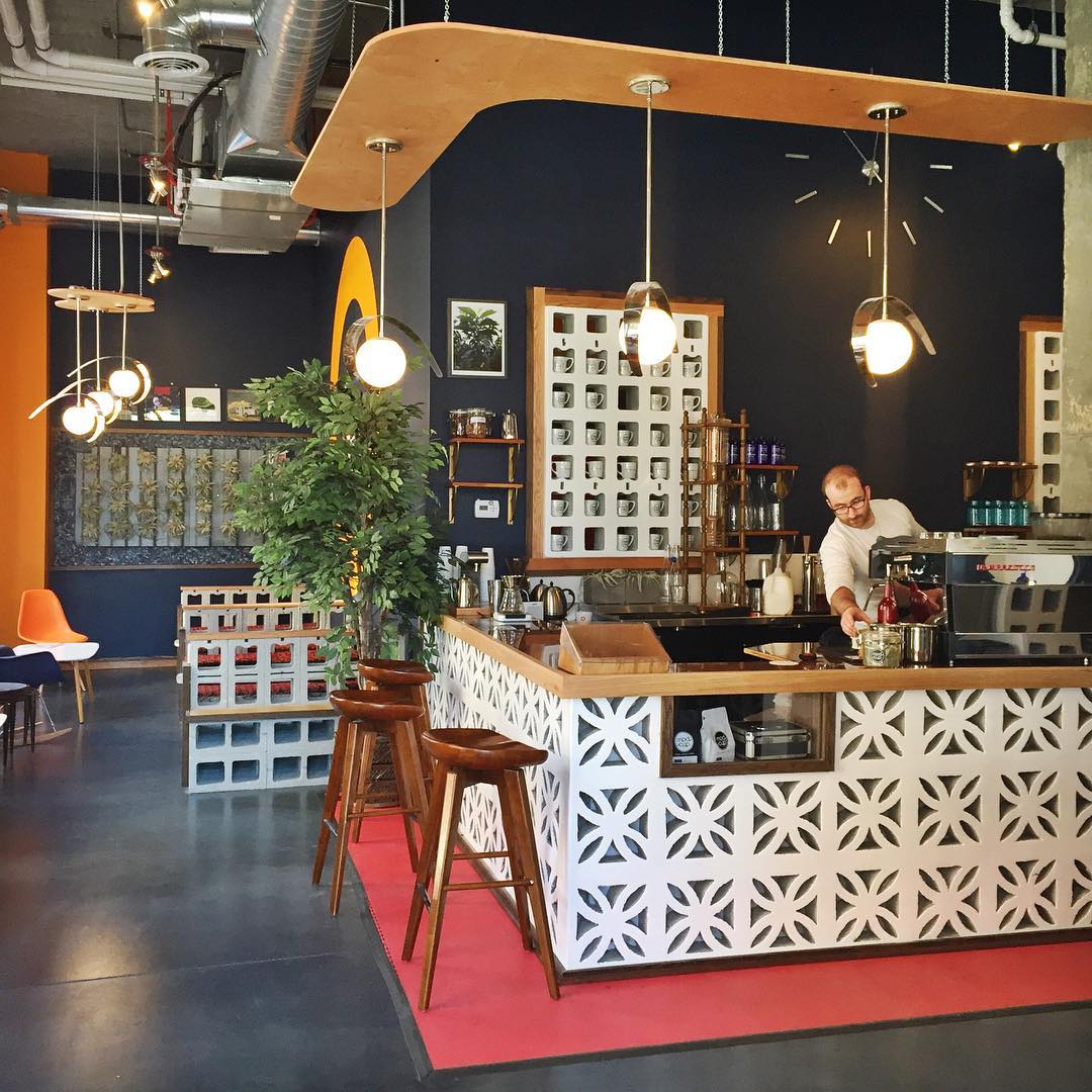 modcup coffee co. interior