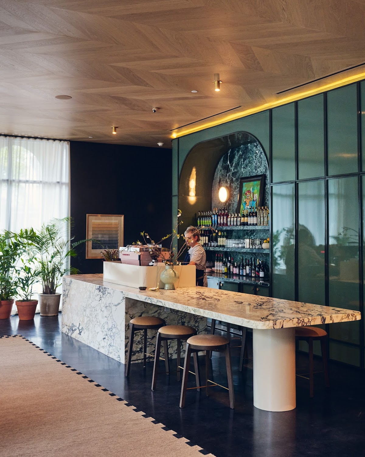 Avenue Room Cafe interior
