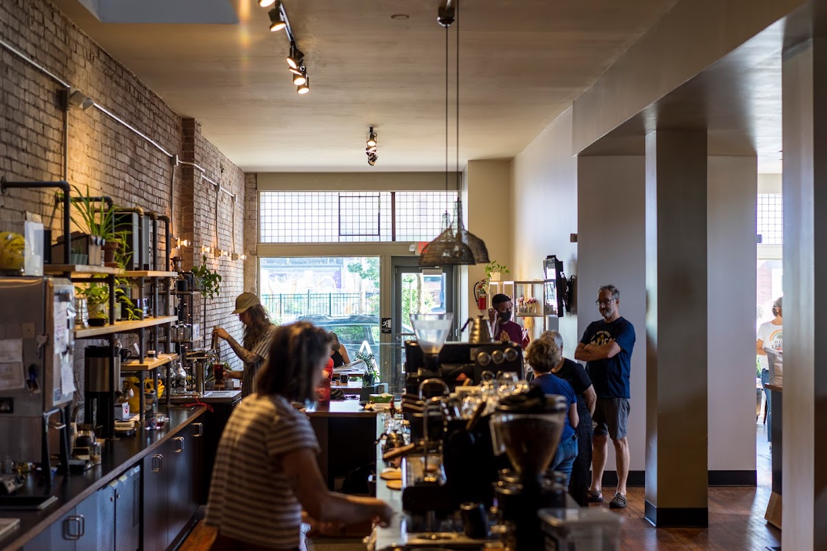 Brioso Roastery and Coffee Bar interior