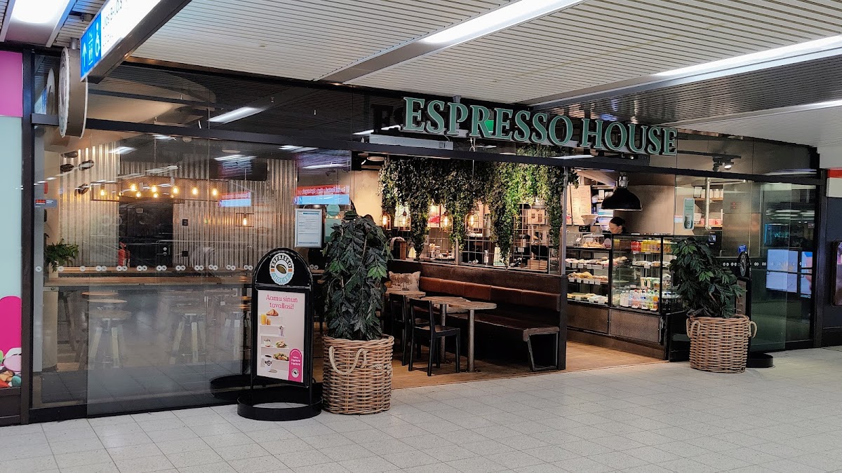 Espresso House Asematunneli interior