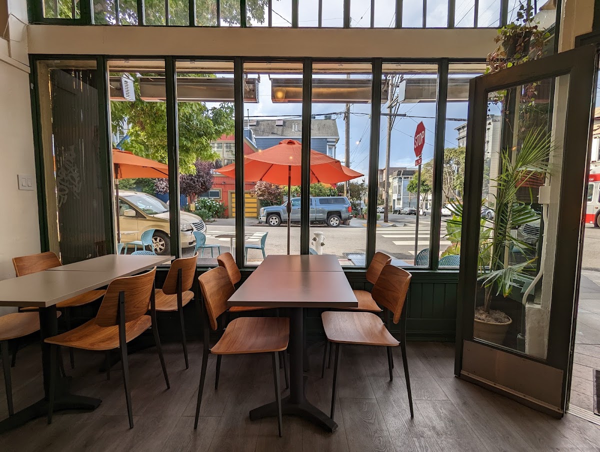 Tarragon Cafe interior