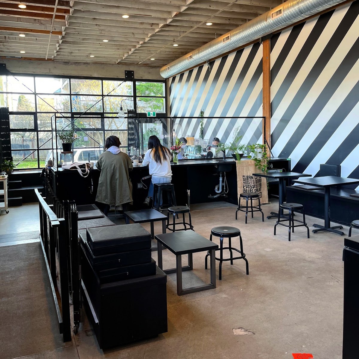 Timbertrain Coffee Roasters interior