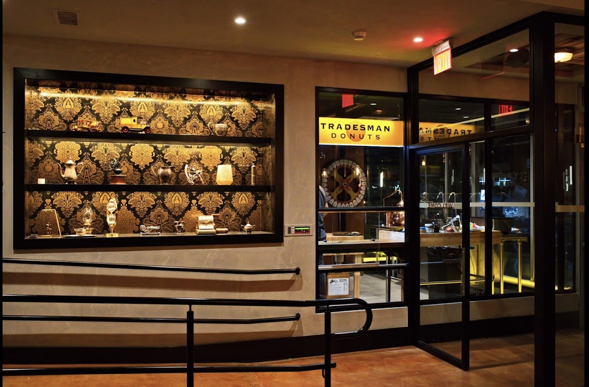 Tradesman Coffee Shop and Pizza Bar interior