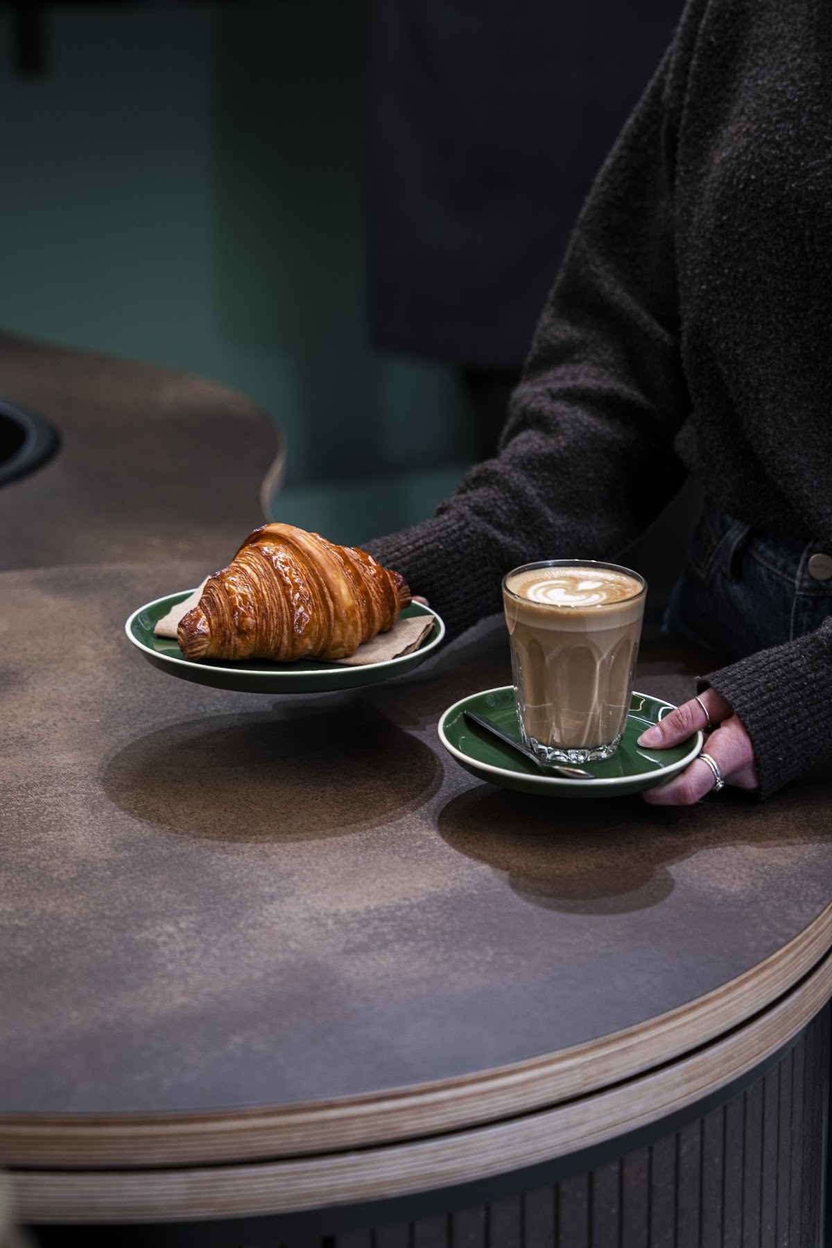 Fabrica X Coffee Shop interior