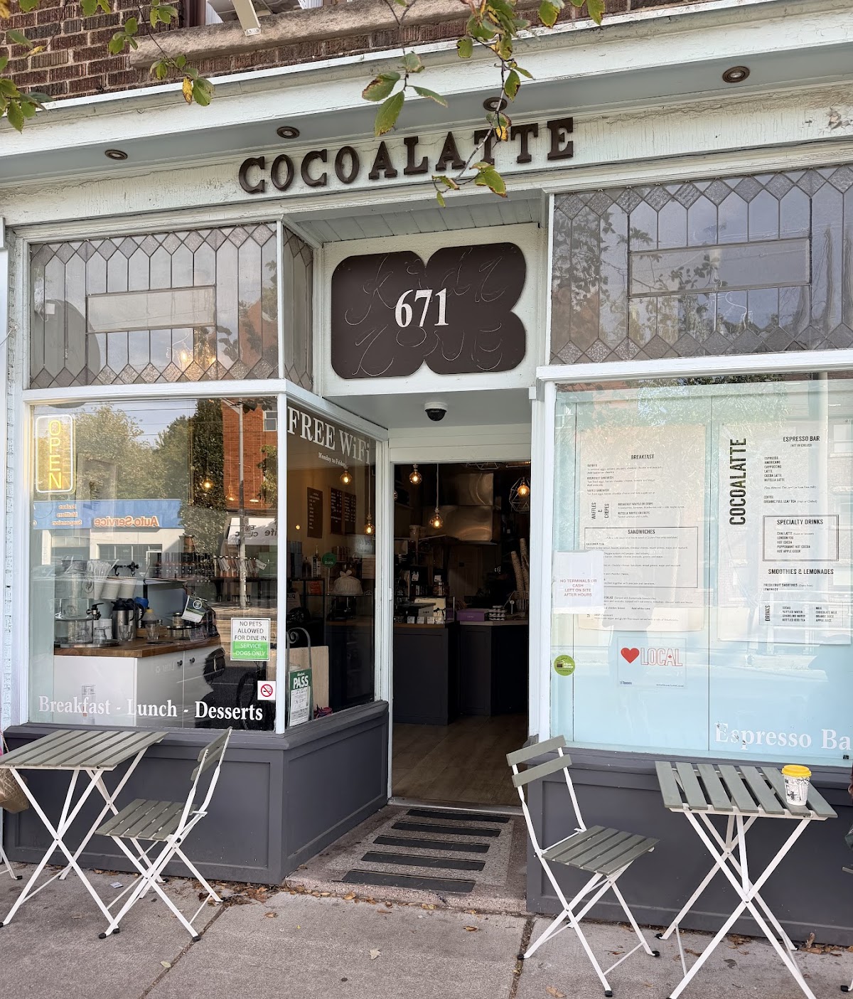 Cocoalatte interior