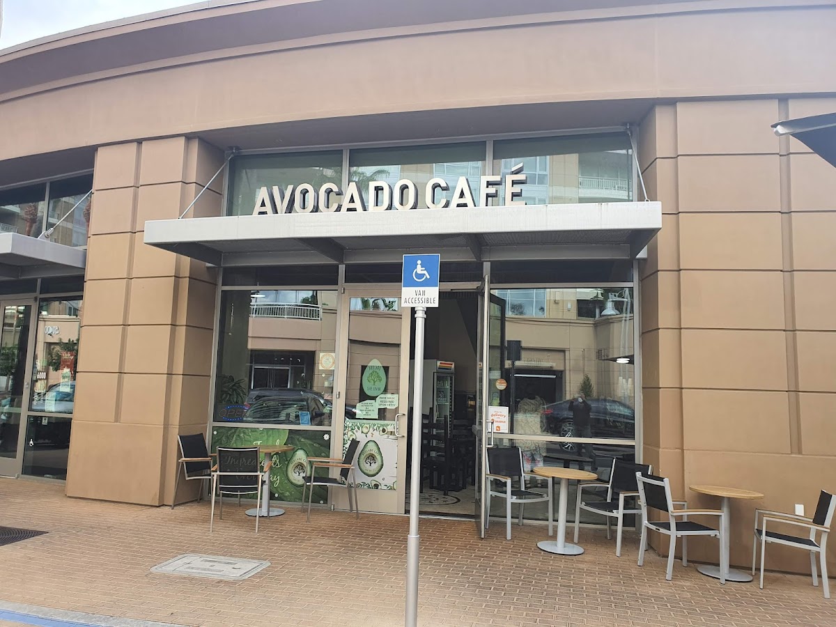Avocado Cafe interior