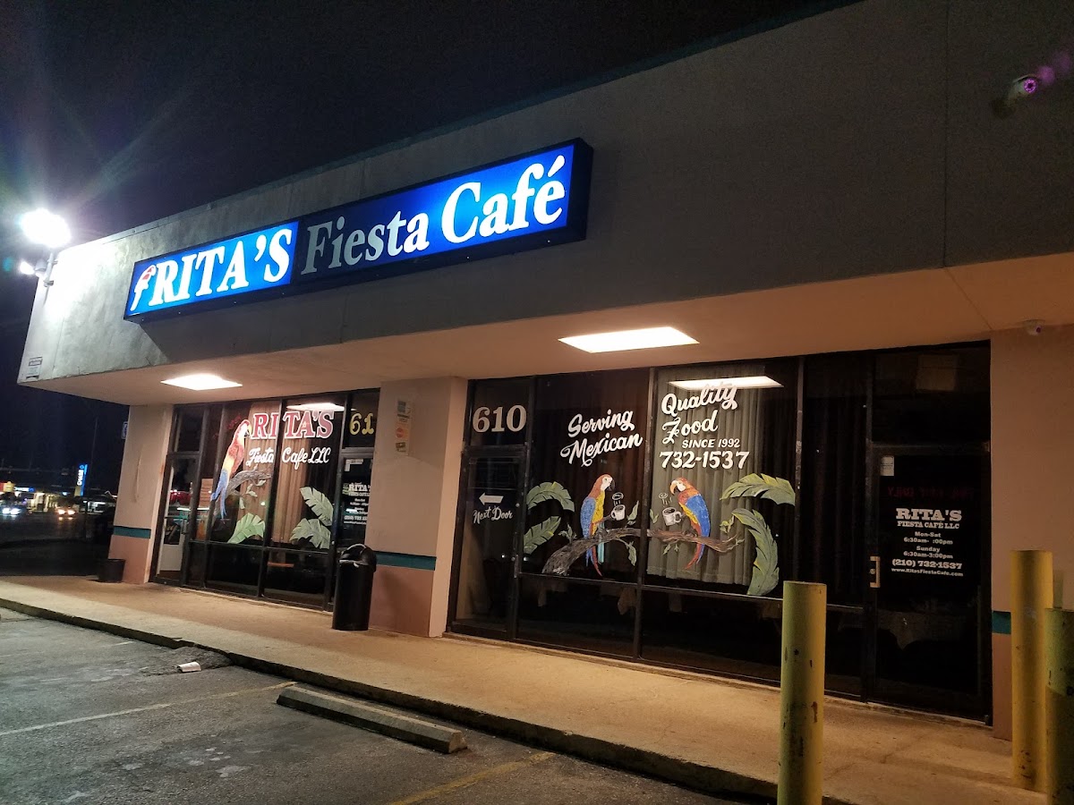 Rita's Fiesta Cafe interior
