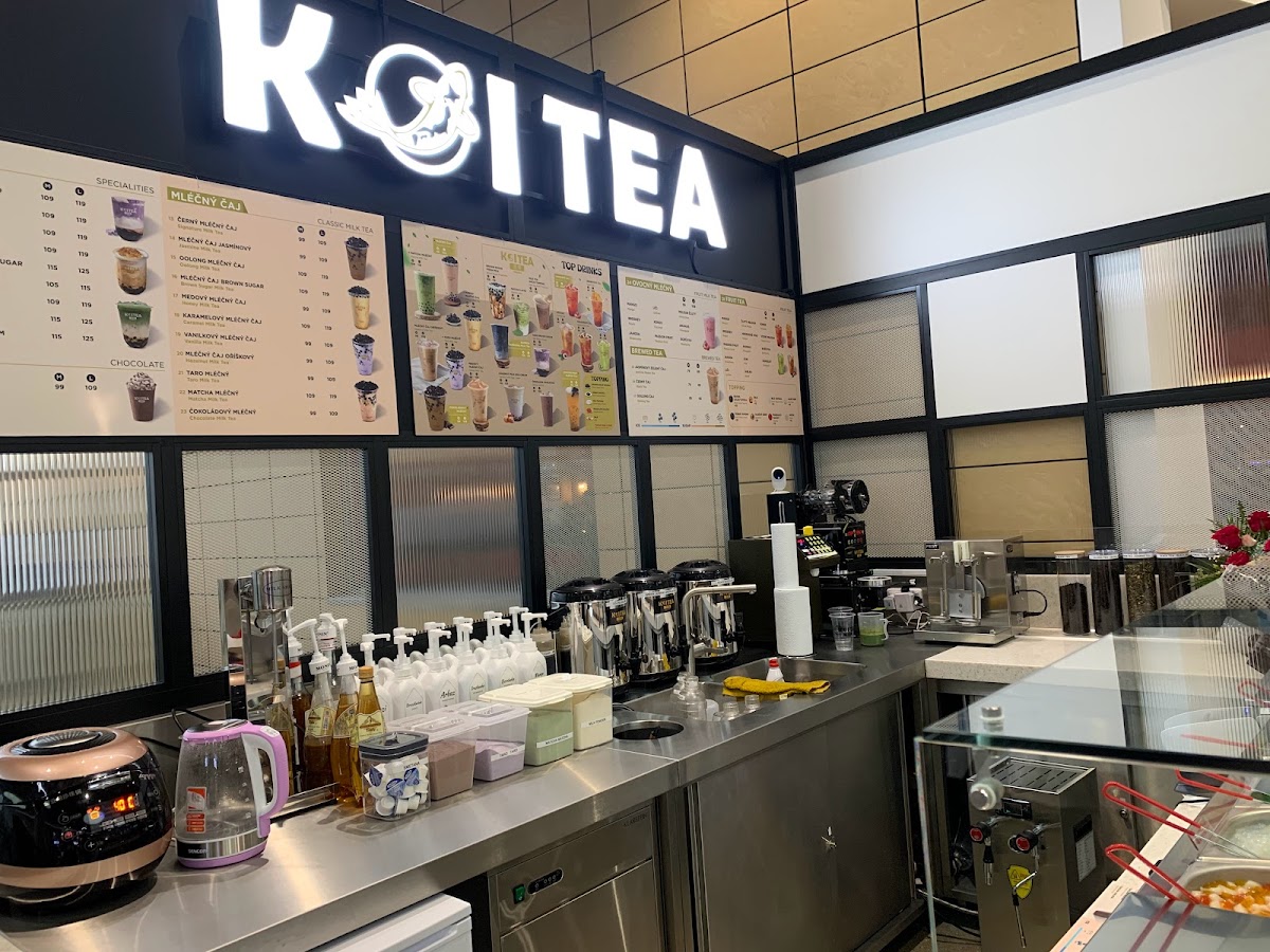 KoiTea Bubble Tea interior