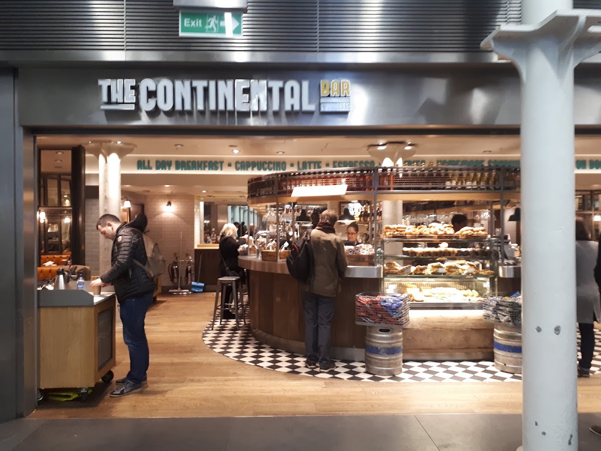 The Continental Bar interior