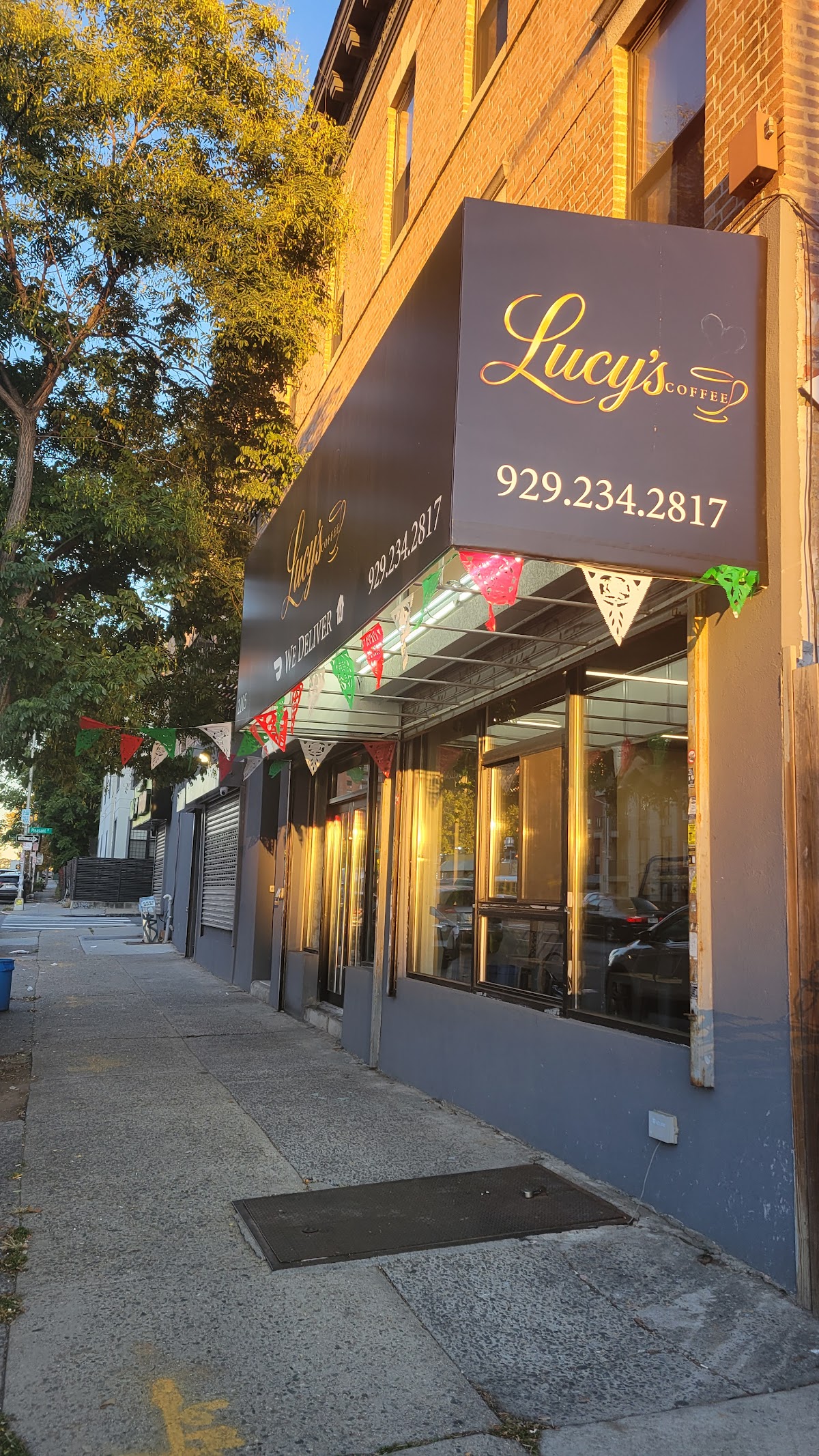 Lucy's coffee interior