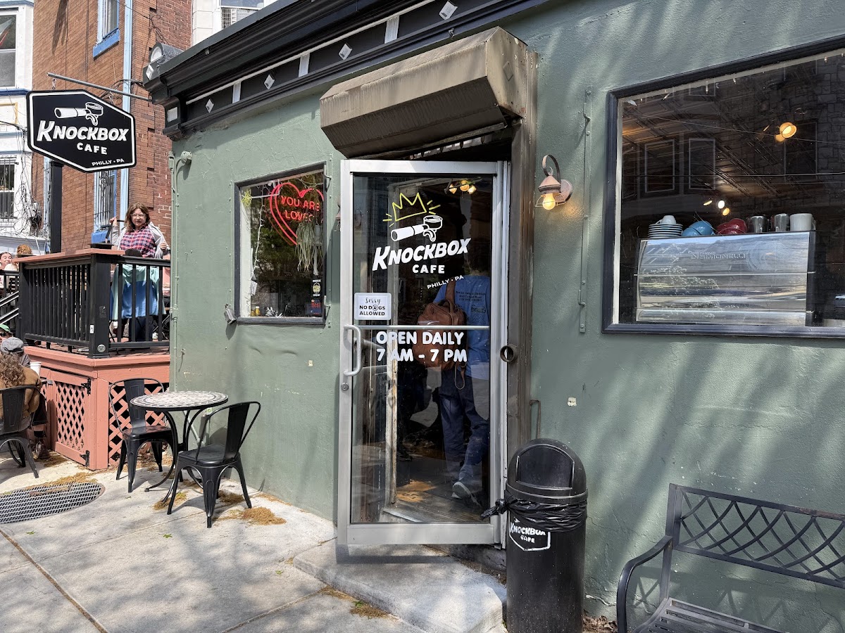 Knockbox Cafe interior