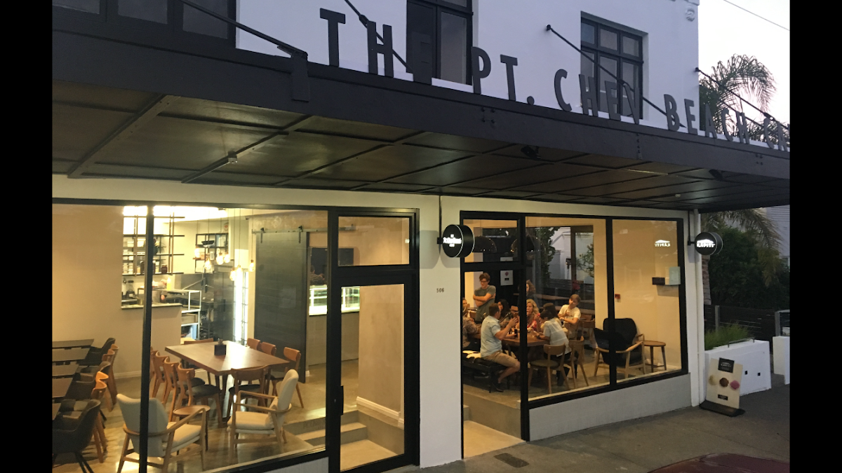 The Pt Chev Beach Cafe interior