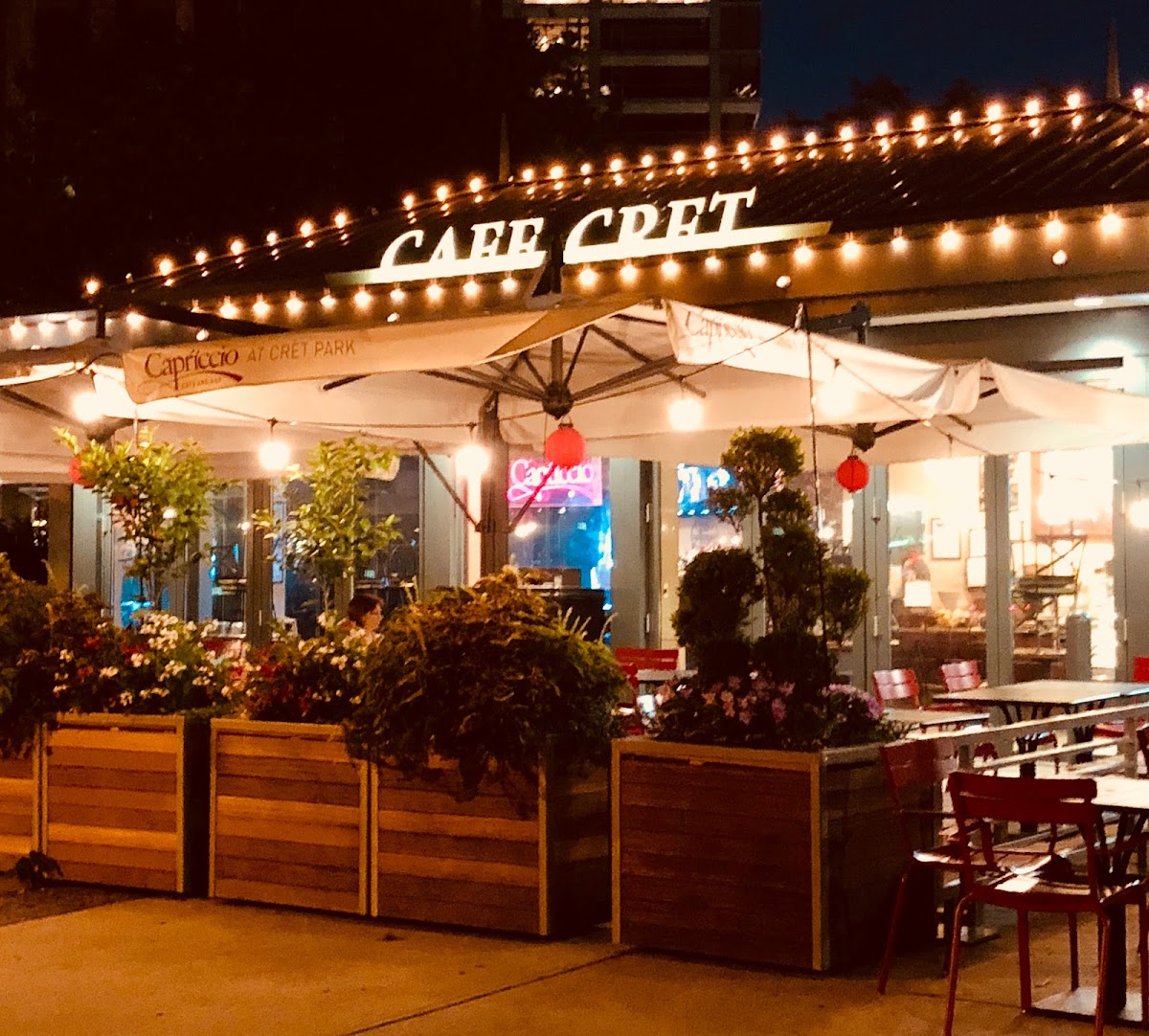 Capriccio Cafe and Bar interior