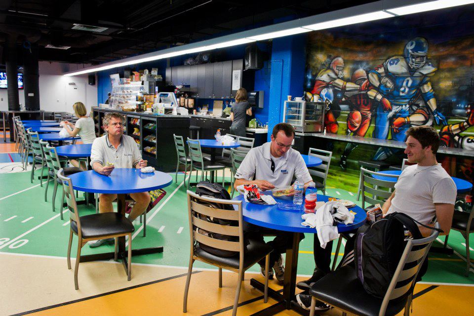CaféKine interior