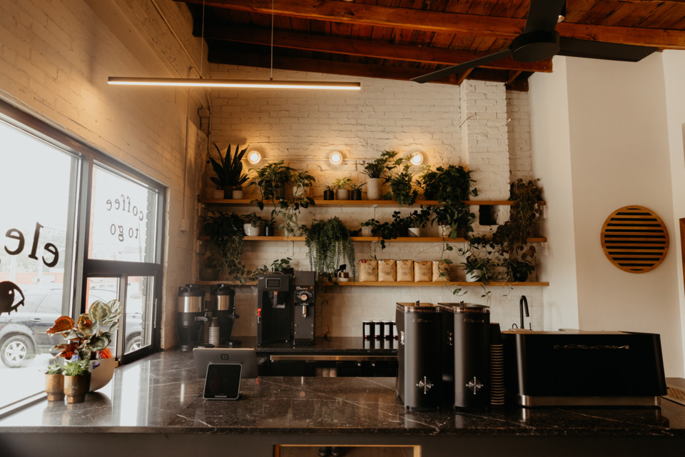 Elegy Coffee East interior