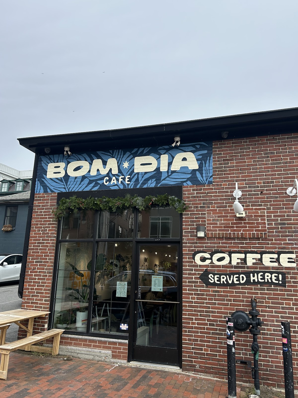Bom Dia Cafe interior