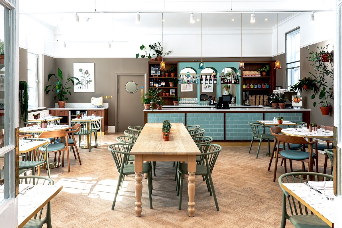 The Physic Garden Café interior