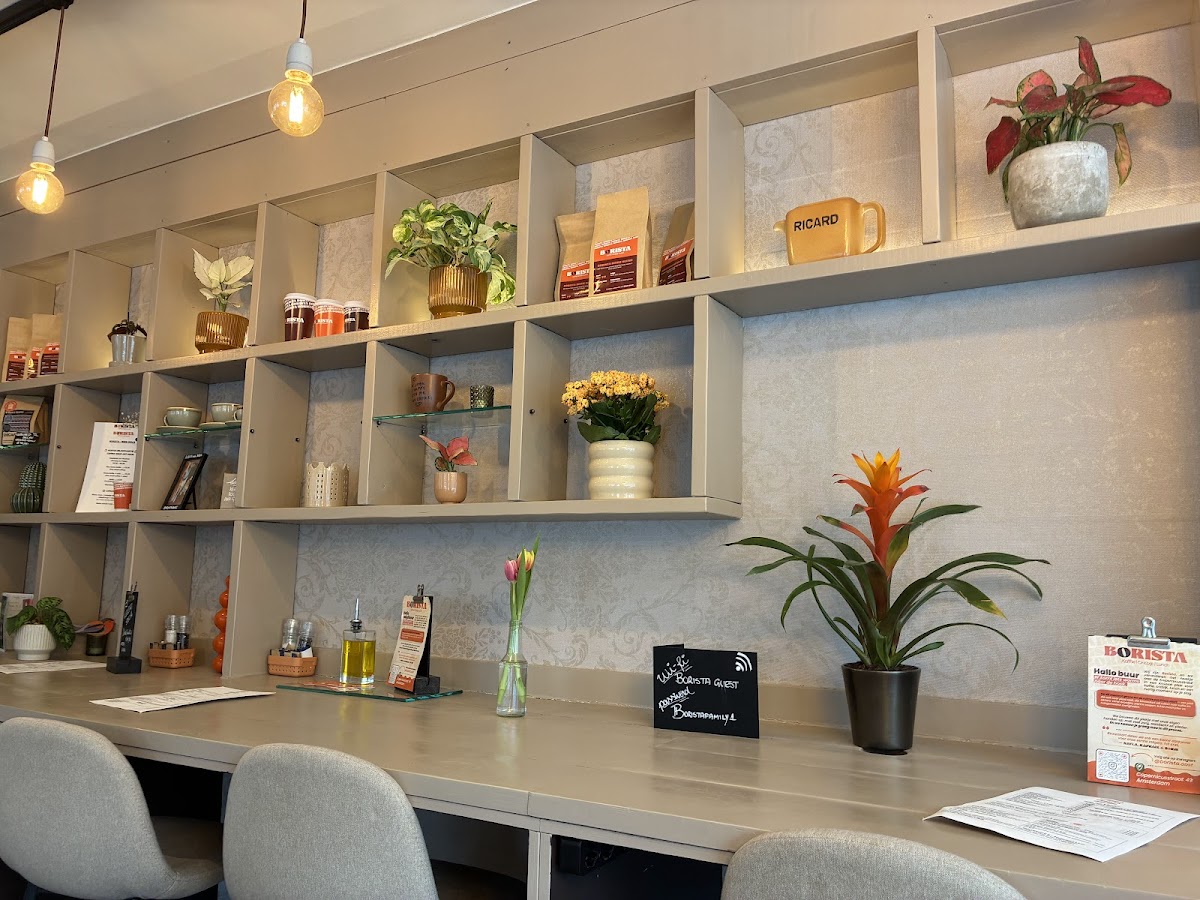 Borista - Koffie Ontbijt en Lunch interior