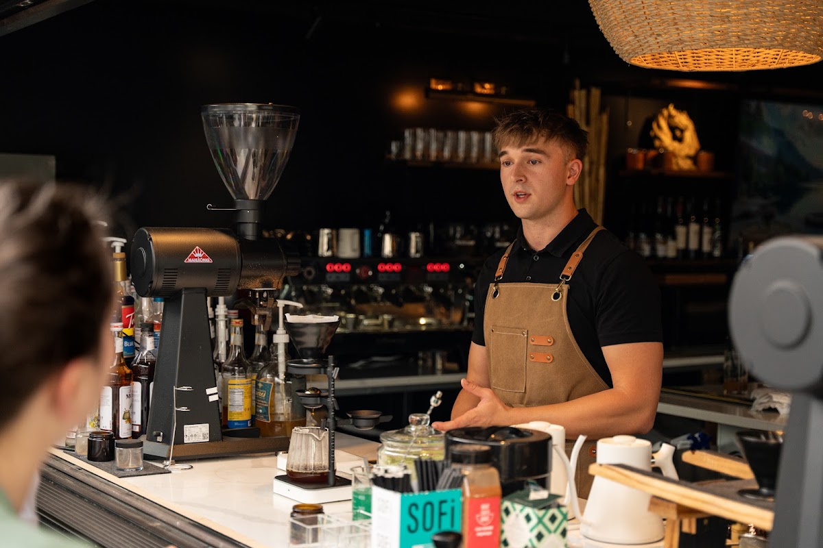 Funky Rooster Coffee Bar interior
