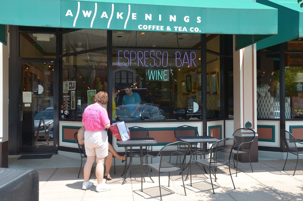 Awakenings Coffee Roasters interior