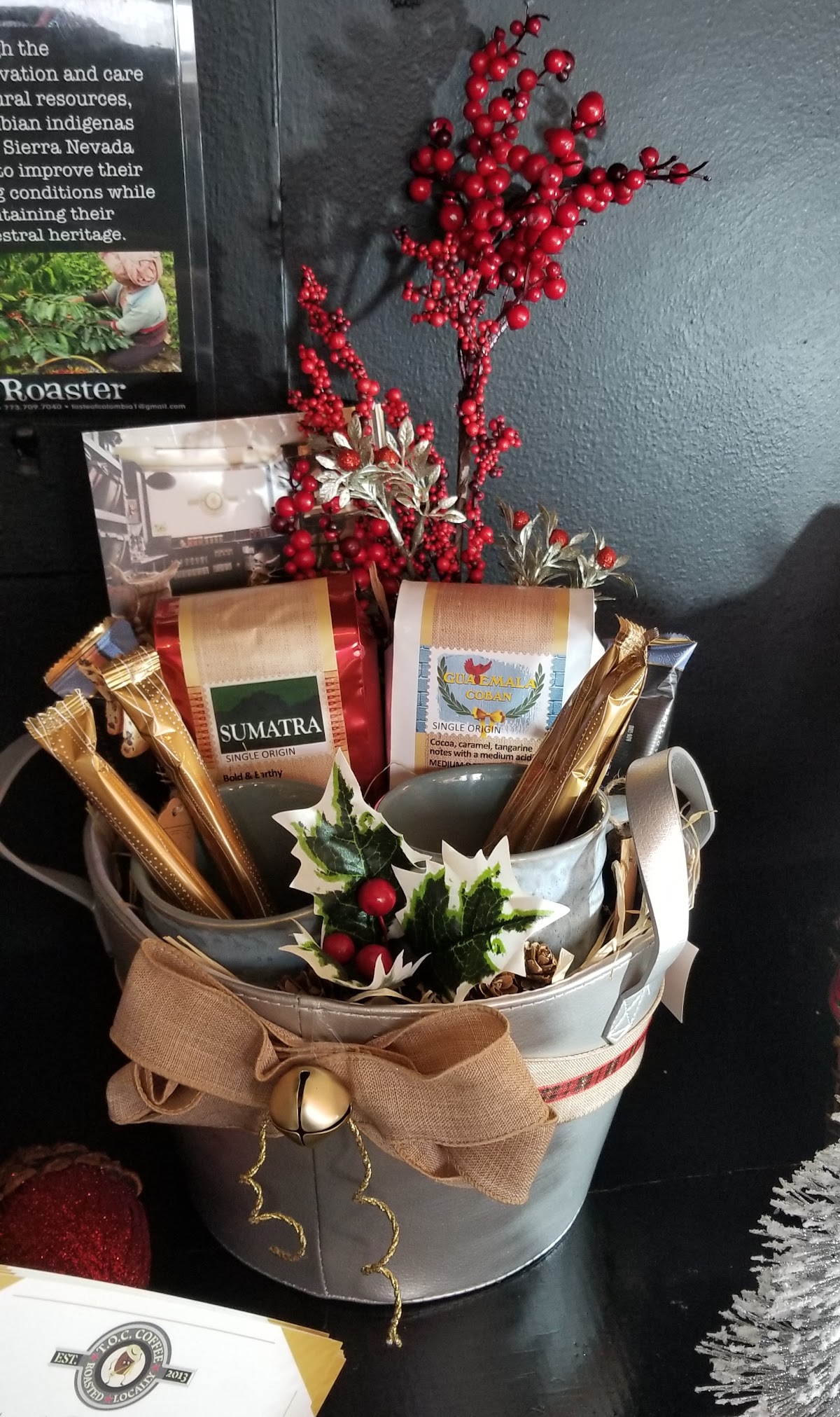 TOC Coffee Roasters, LLC. interior
