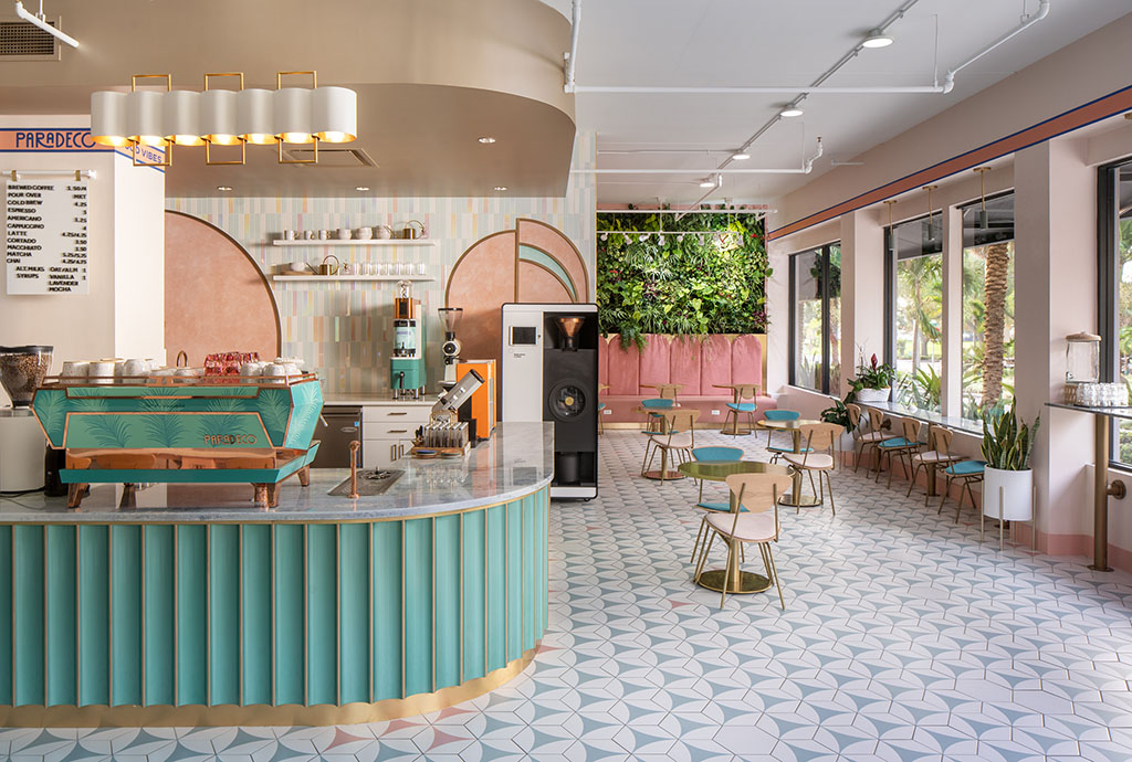 Paradeco Coffee Roasters interior