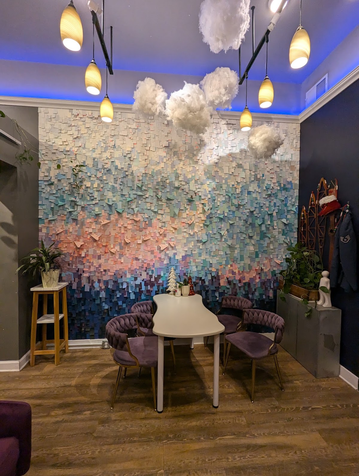 City Skyline Chicago - Coffee Lounge interior