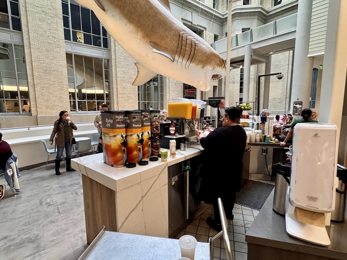 Atrium Cafe interior