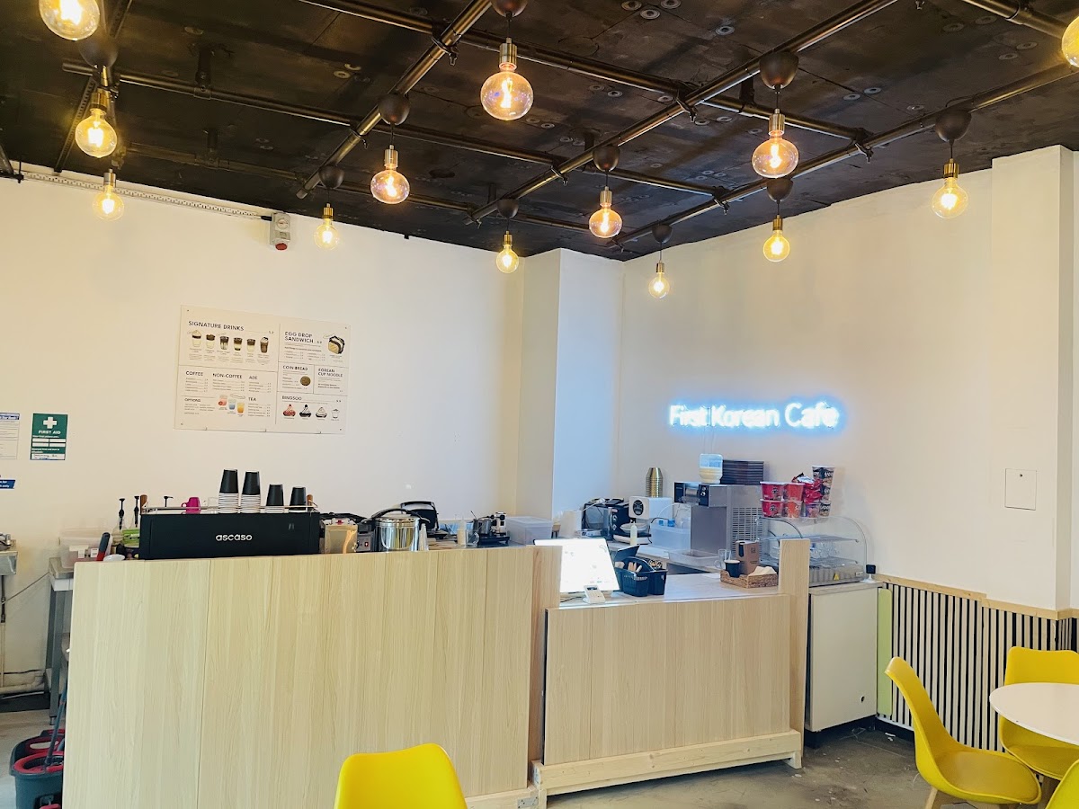 First Korean Cafe M interior