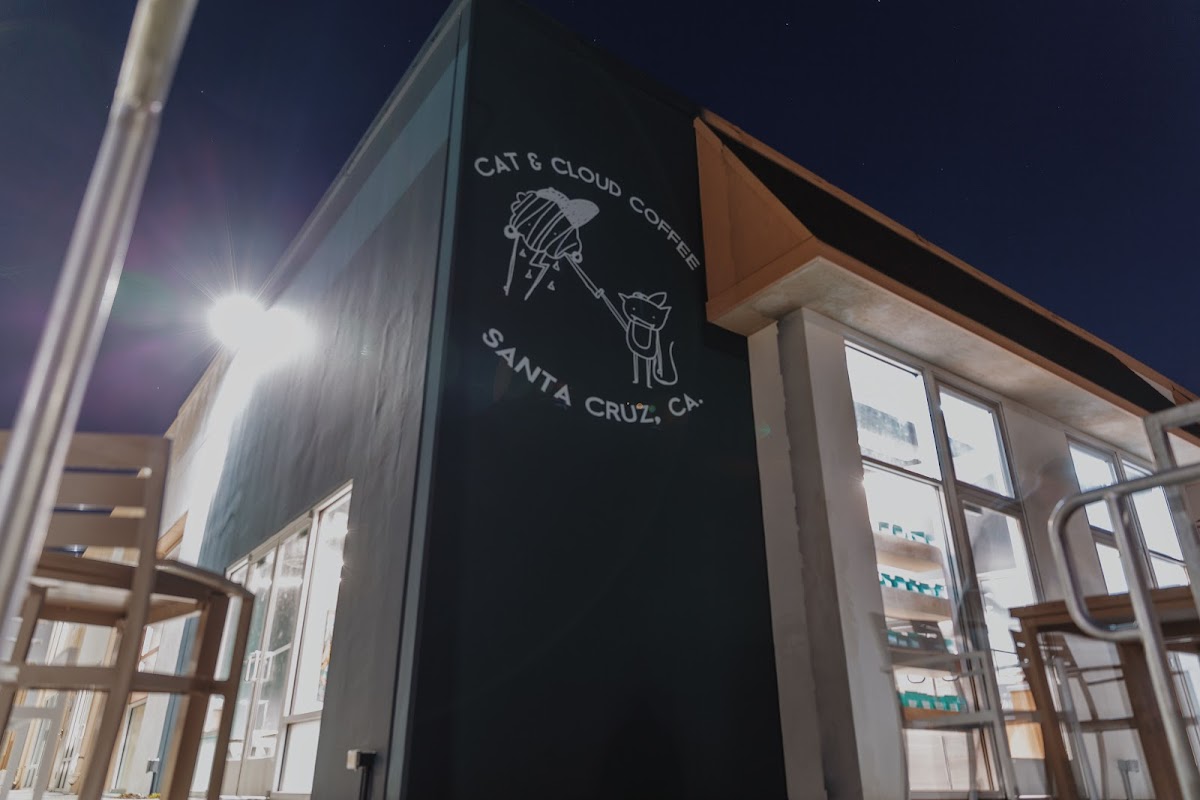 Cat and Cloud Coffee interior